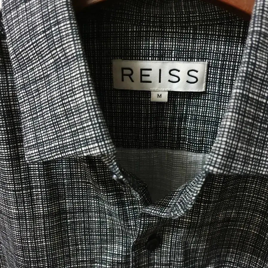 REISS 리스 셔츠 M 100사이즈 셔츠 미니멀 영국 컨템포러리