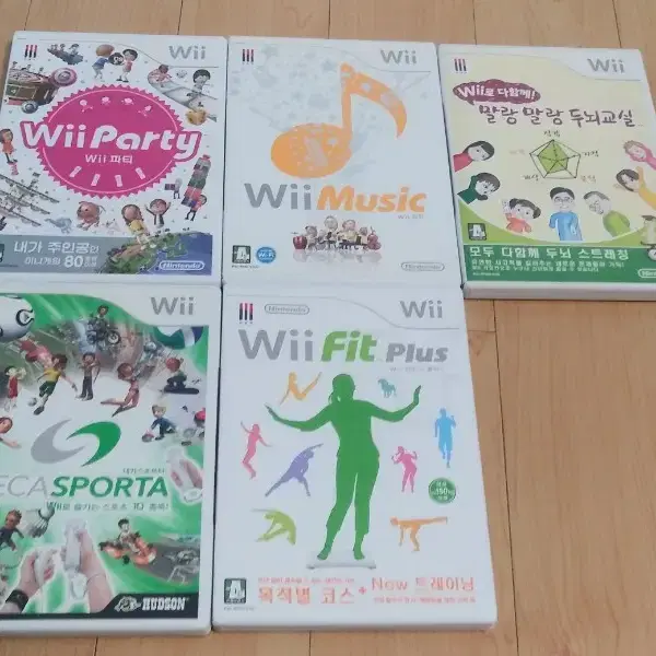 국내 정발 wii cd