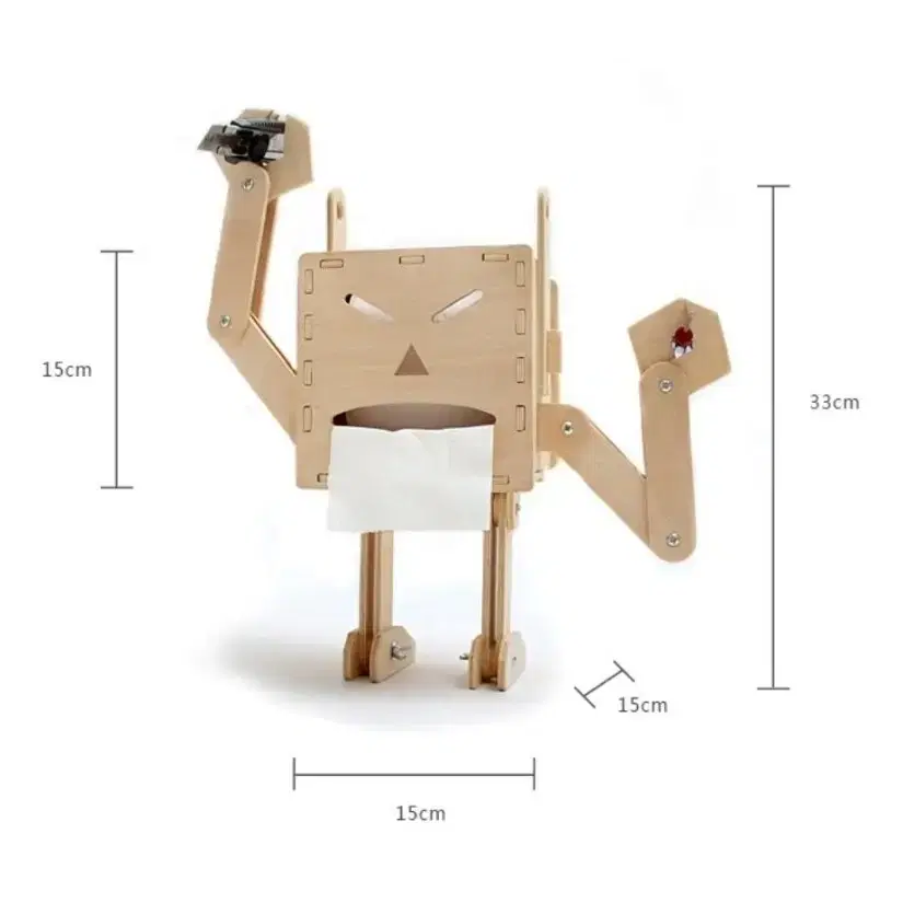 새상품 직접만드는 로봇 휴지케이스 인테리어소품