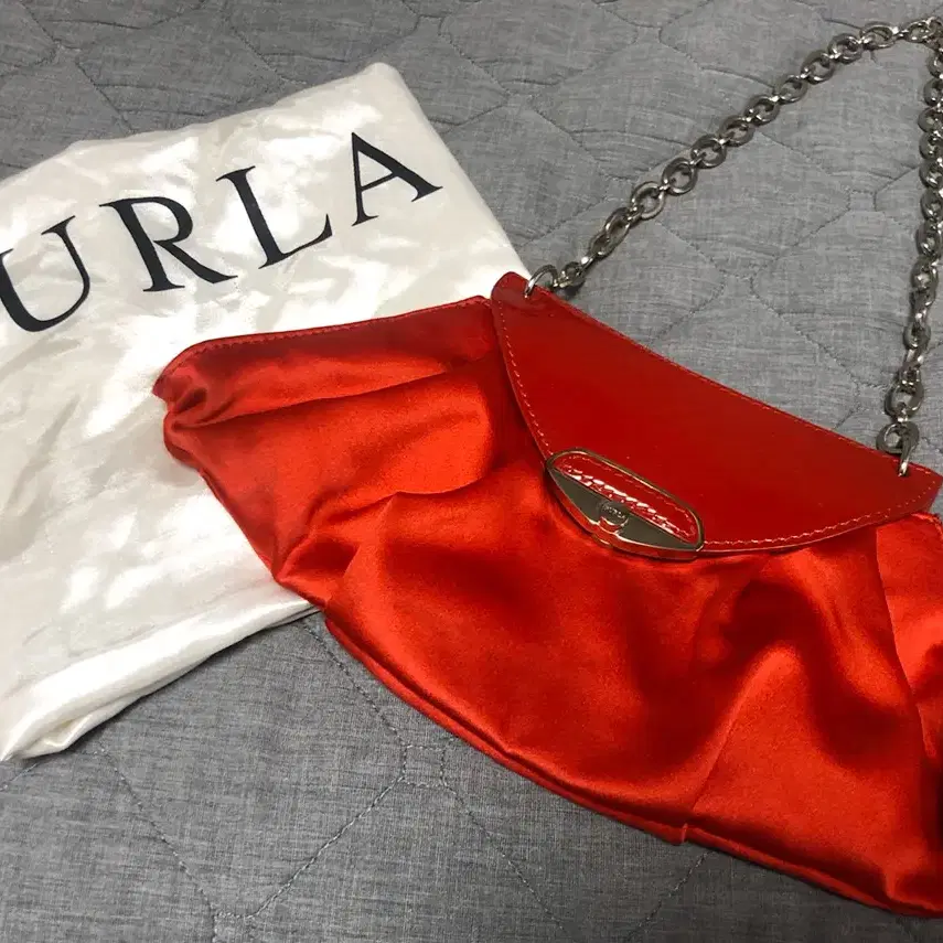 FURLA 레드 미니백