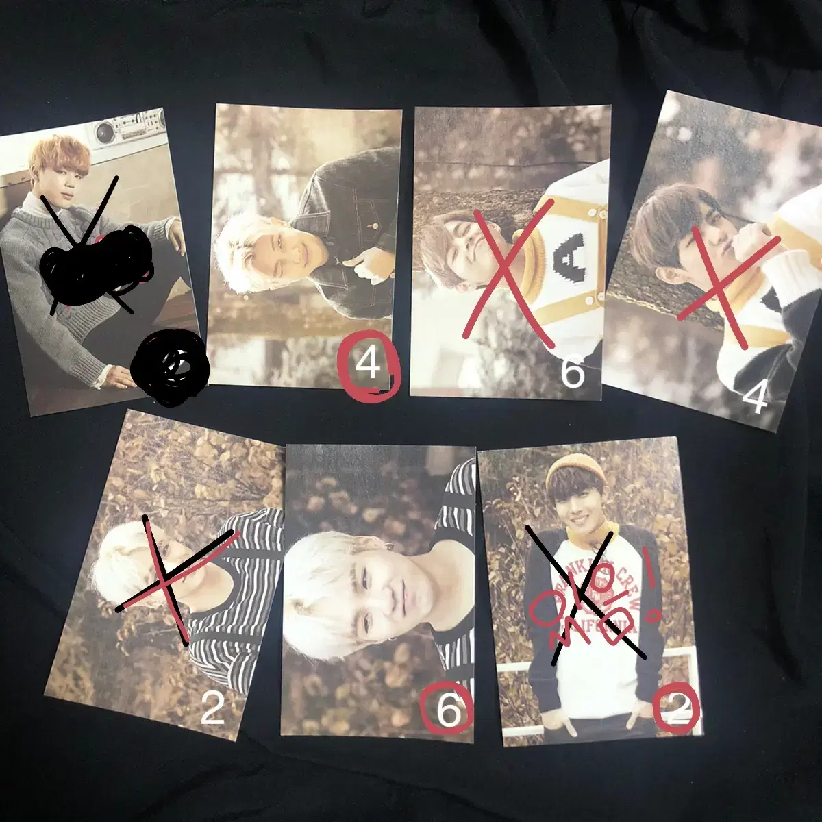 Bangtan Mustard 2 Mini Photocard