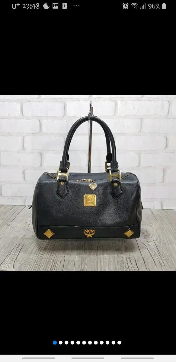 MCM Genuine Boston Bag