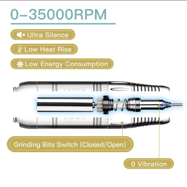 2021 new 업그레이드 35000rpm 전문가용네일드릴머신