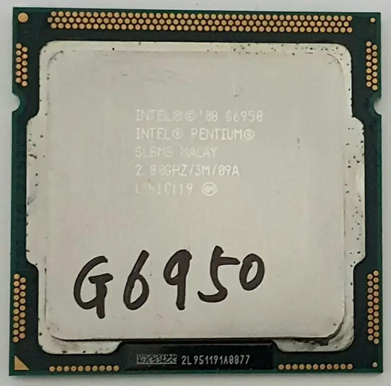 인텔 펜티엄 G6950 (클락데일), 1156소켓,중고품