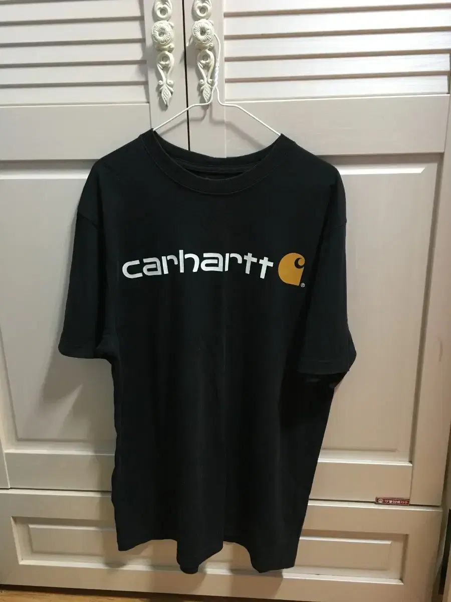 (Sold by proxy) Calhart Black Logo Short Sleeve