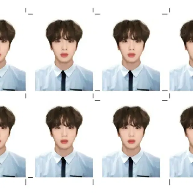 엑스원 김요한 한림 예고 교복 증명사진 판매 X1 증사 요랑단 굿즈