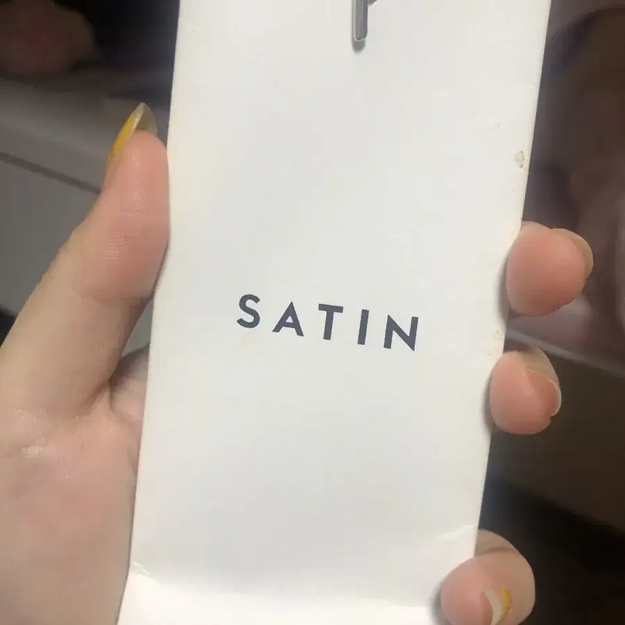 샤틴 satin 블라우스