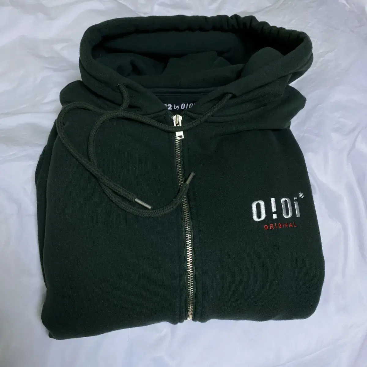 O!Oi ORIGINAL HOOD ZIPUP_green(기모)