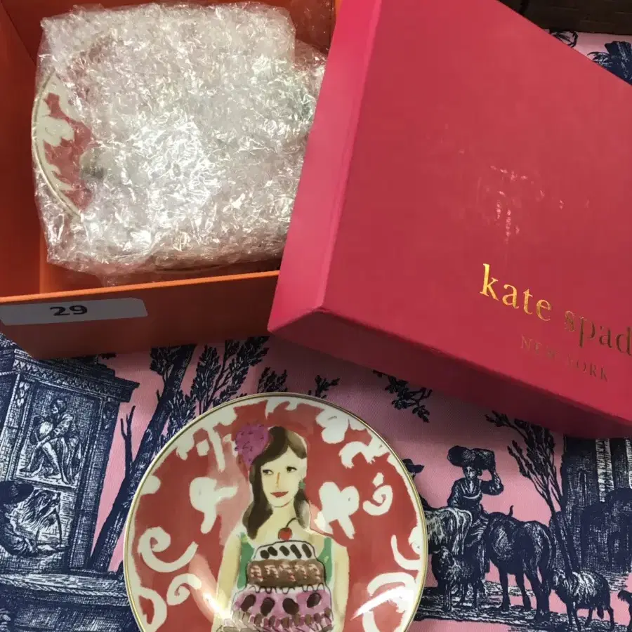 Kate Spade 디져트 접시 4피스 셋트 새 제품