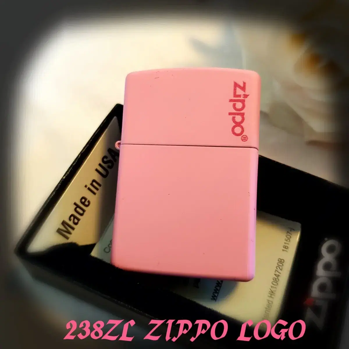 정품 238ZL ZIPPO LOGO 미개봉 새 지포라이터