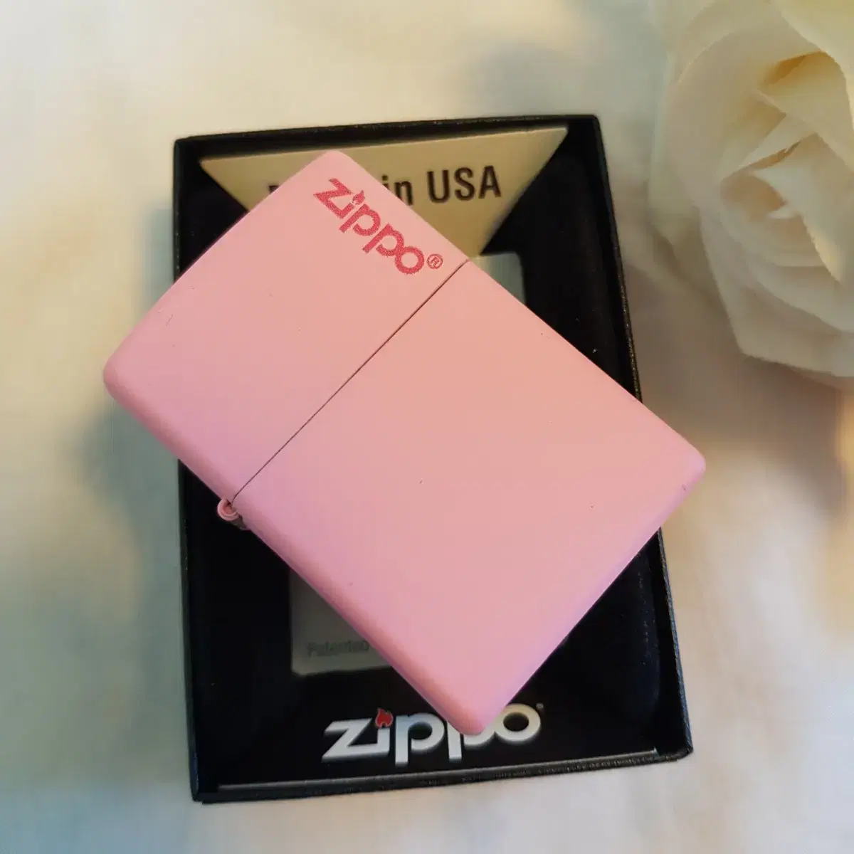 정품 238ZL ZIPPO LOGO 미개봉 새 지포라이터