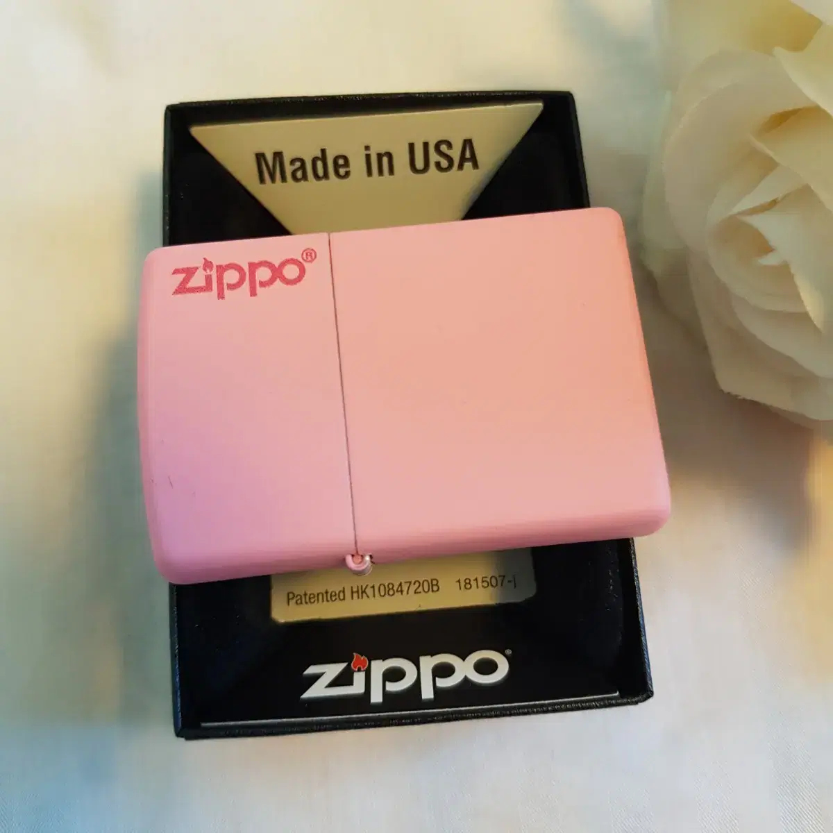 정품 238ZL ZIPPO LOGO 미개봉 새 지포라이터