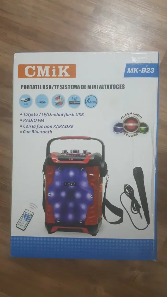 CMiK MK-B23 블루투스스피커 노래방.앰프