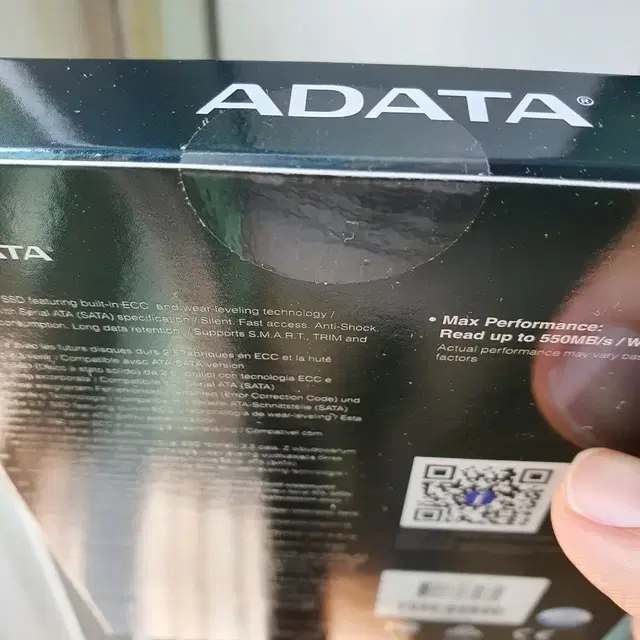 미개봉 SSD 1TB ADATA  SU750