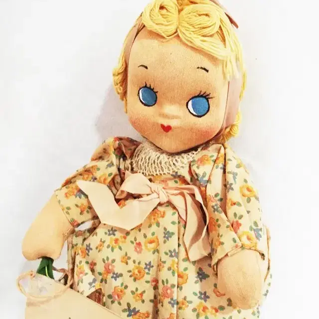 앤틱 빈티지 인형 cloth doll