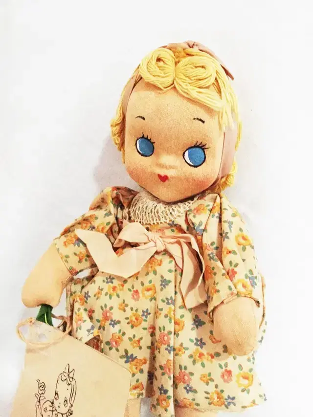 앤틱 빈티지 인형 cloth doll