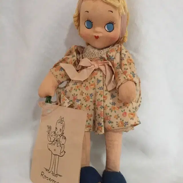 앤틱 빈티지 인형 cloth doll