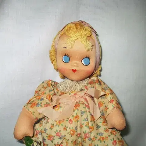 앤틱 빈티지 인형 cloth doll