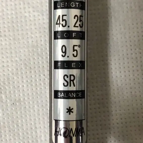 혼마 TW747 9.5도 드라이버 SR