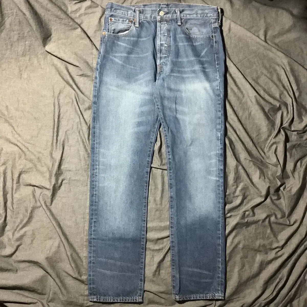 LEVIS 501 blue denim pants Sz 34X34