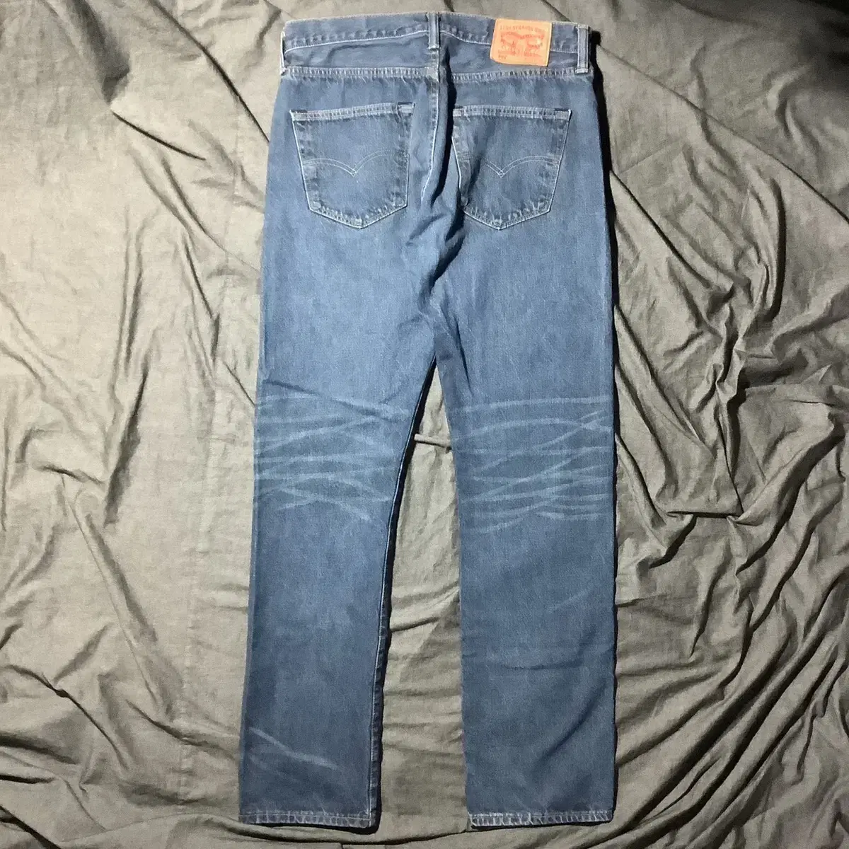 LEVIS 501 blue denim pants Sz 34X34