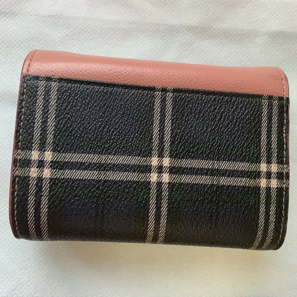 Women's Vinpol Brit Check Pink Wallet