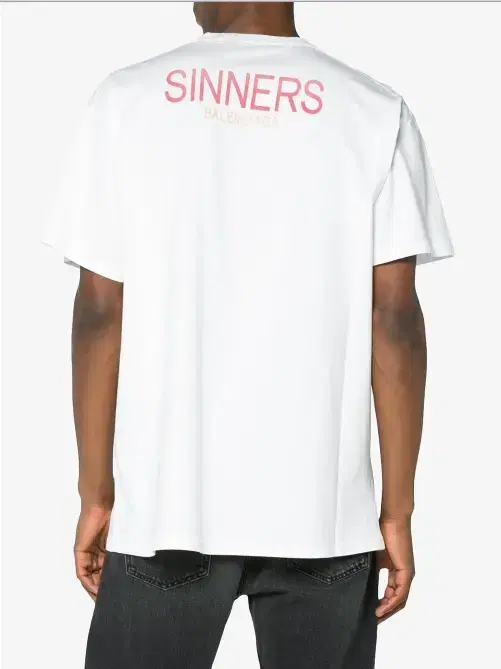 [L] Balenciaga short sleeve, Balenciaga Sinners short sleeve, Balenciaga Sinners T-shirt