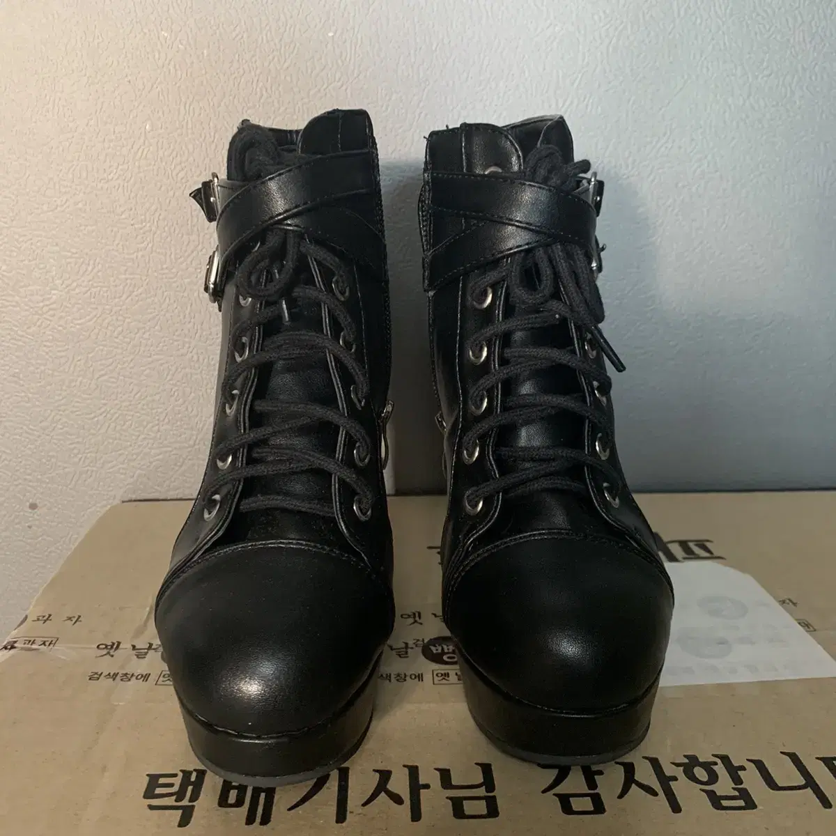 가보시 워커 킬힐 10cm 230