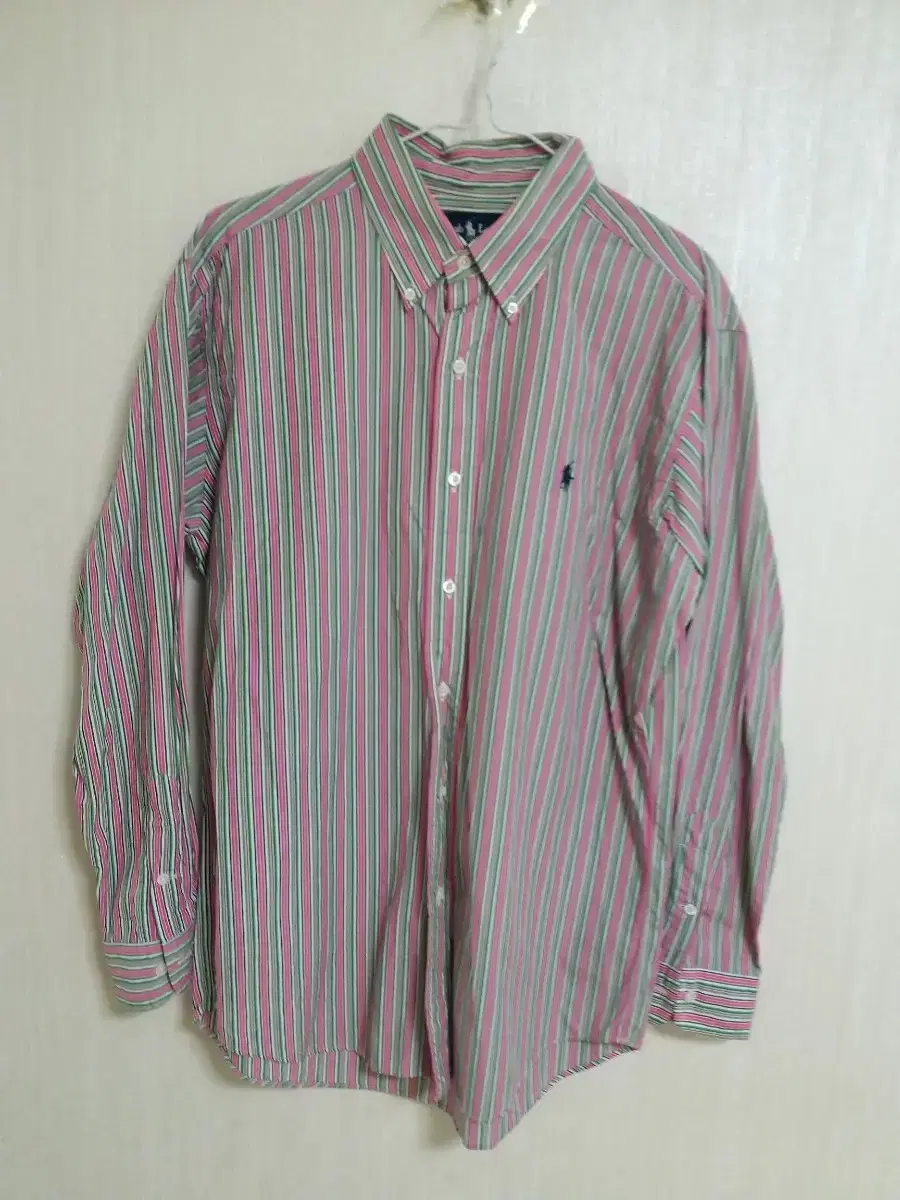 Men's Ralph Lauren Clean Stripe Shirt (100)