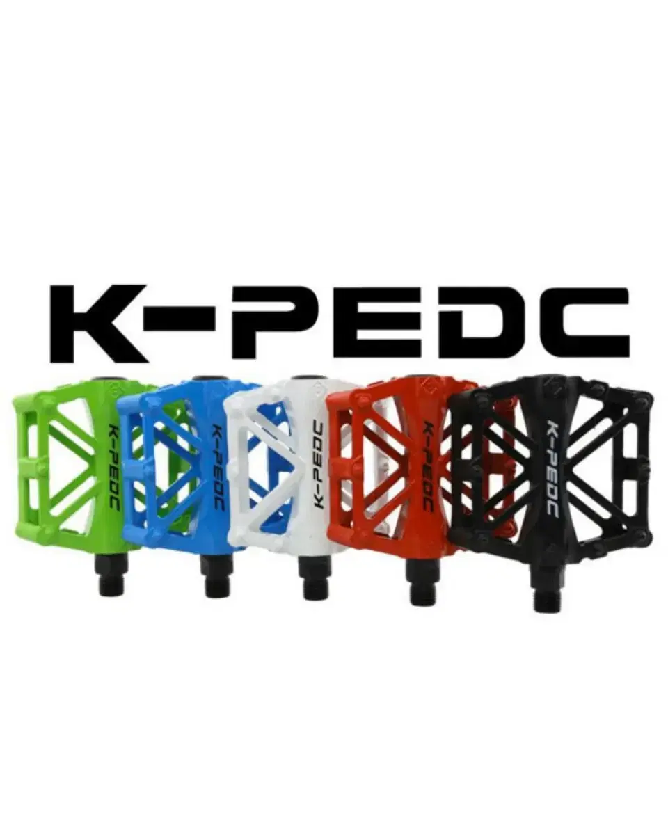 make speed K-PEDC 알루미늄합금 와이드 자전거 평페달