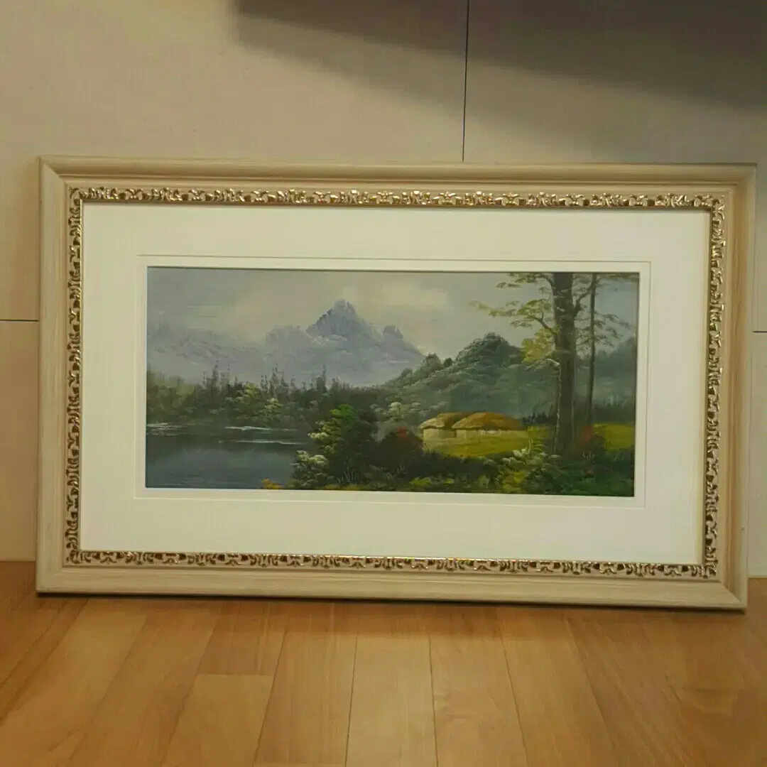 풍경 유화 그림(78×49cm)