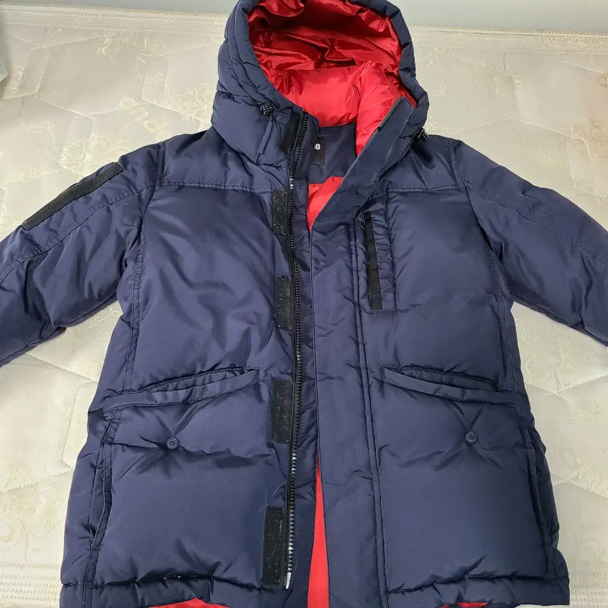 Burke & Wills Duck Down Navy Puffer Jacket M