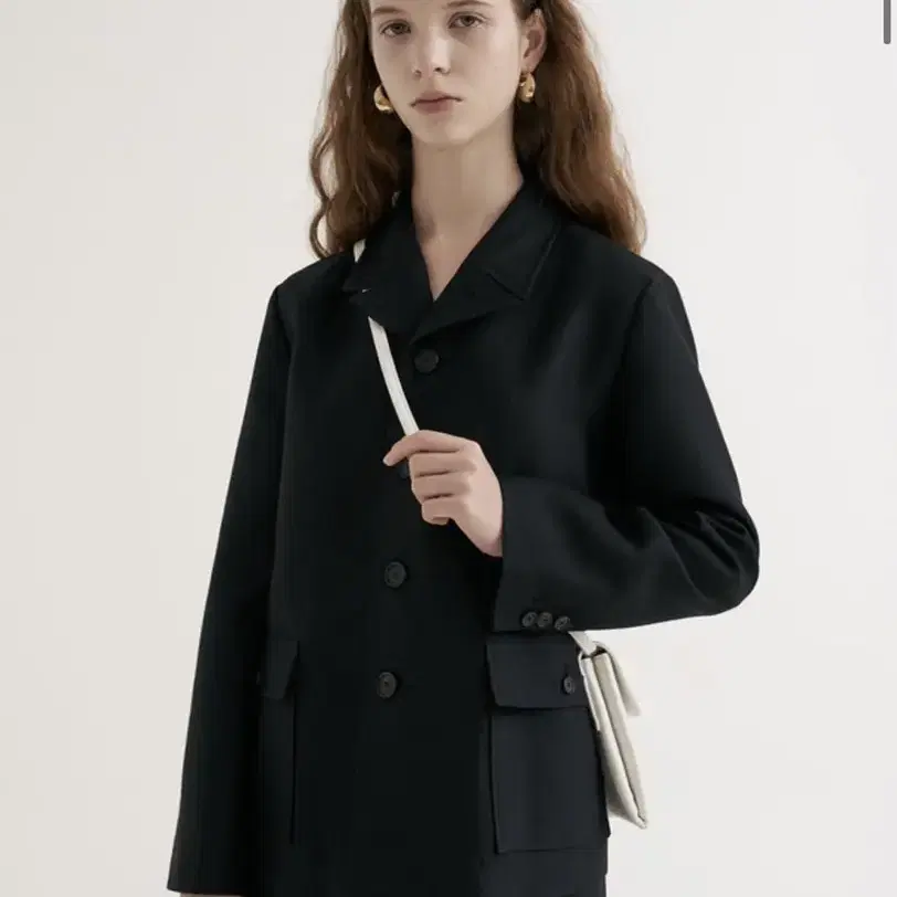 FLAT80 Wool silk jacket