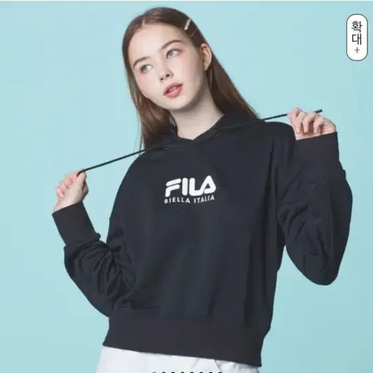 FILA [정품] 휠라 크롭 후드