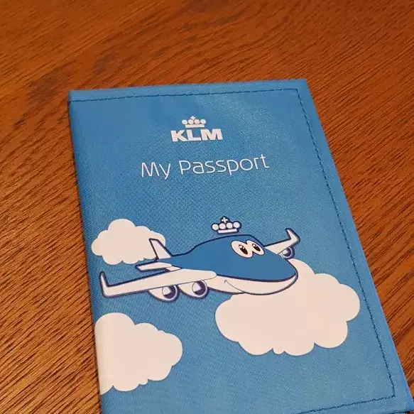 (새상품)KLM 어린이 여권케이스