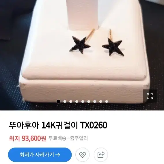 뚜아후아 귀걸이 TX0260