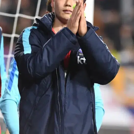 16-18 대한민국 축구 국가대표 선수용 미드필드자켓 국대 패딩