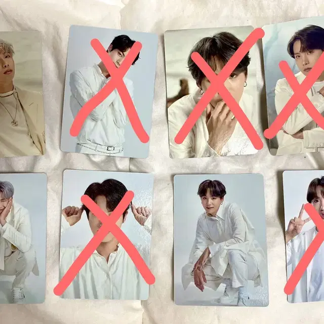 BTS 맵솔콘 MD 미니 포토 카드 mini photo card 분할