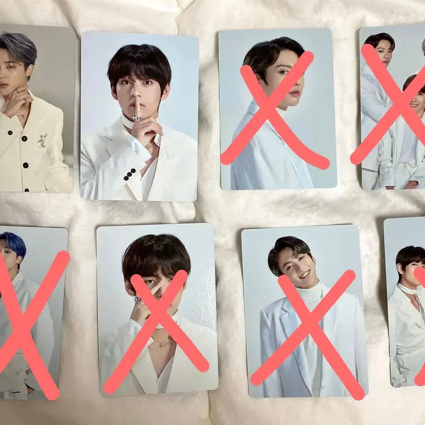 BTS 맵솔콘 MD 미니 포토 카드 mini photo card 분할