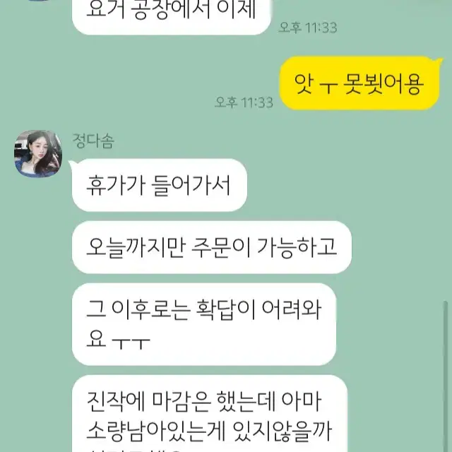 베이비쏨 악어백