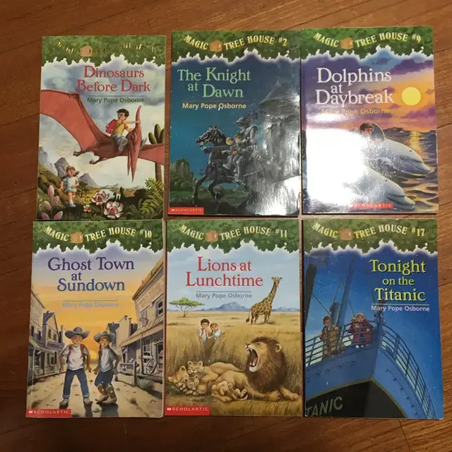 magic tree house 원서 9권(하드커버 포함)