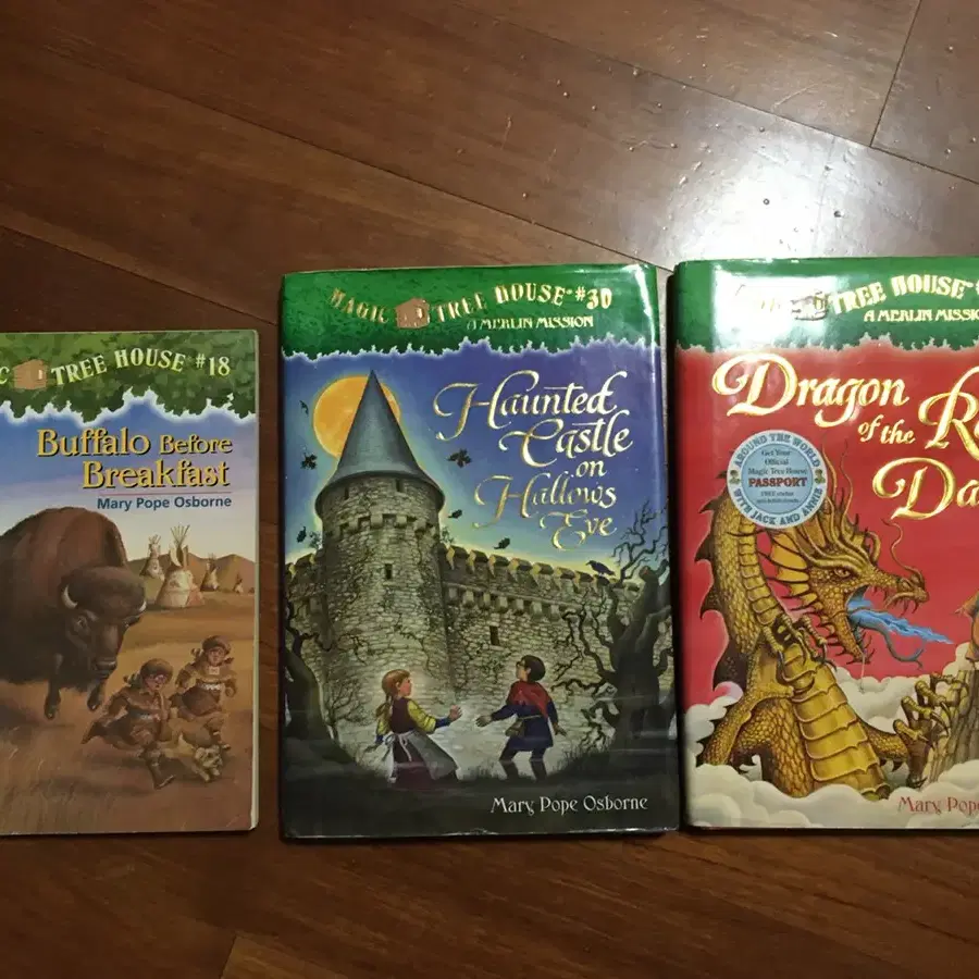 magic tree house 원서 9권(하드커버 포함)