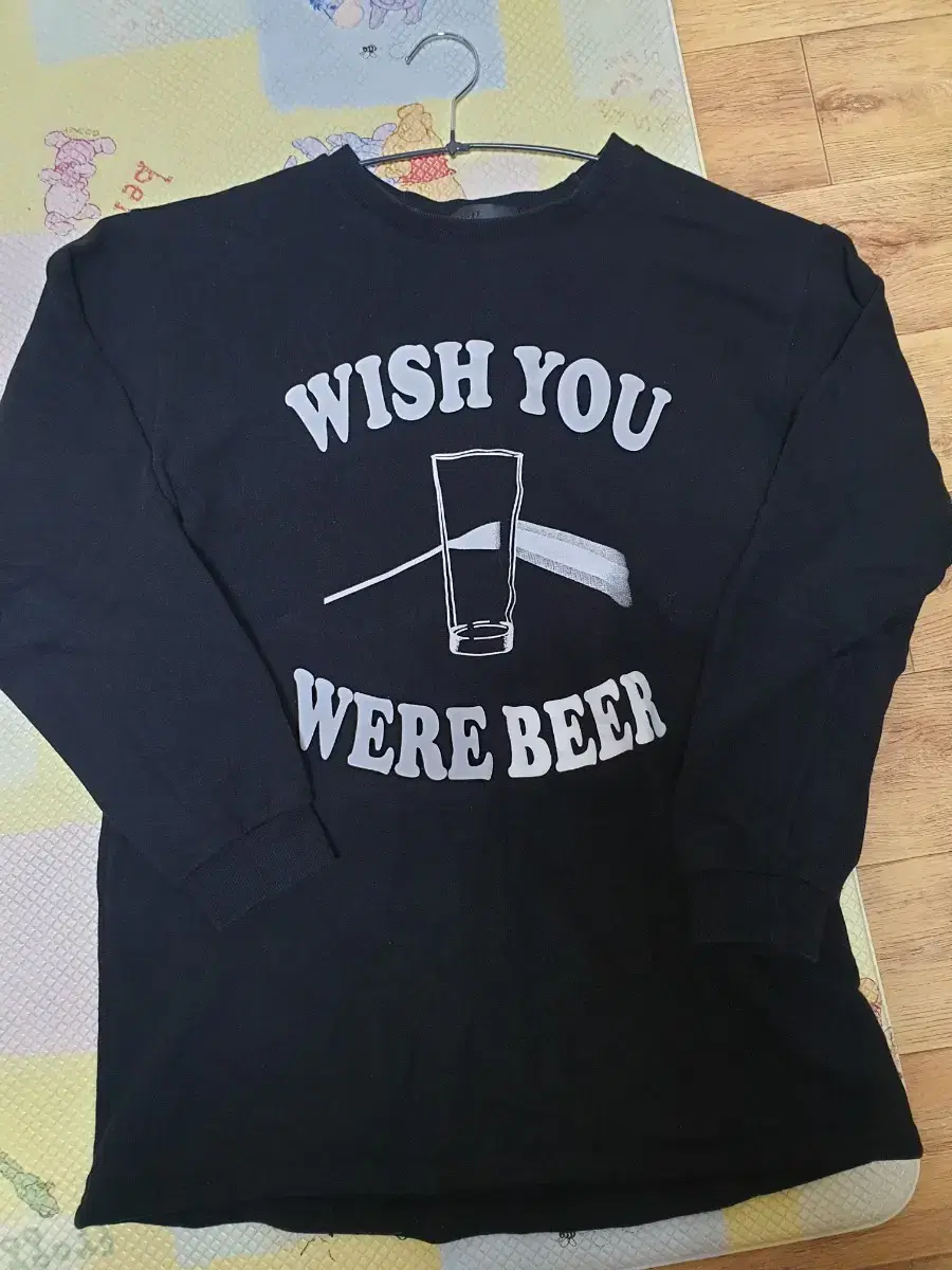 [105] 오버핏 맨투맨 WISH YOU WERE BEER