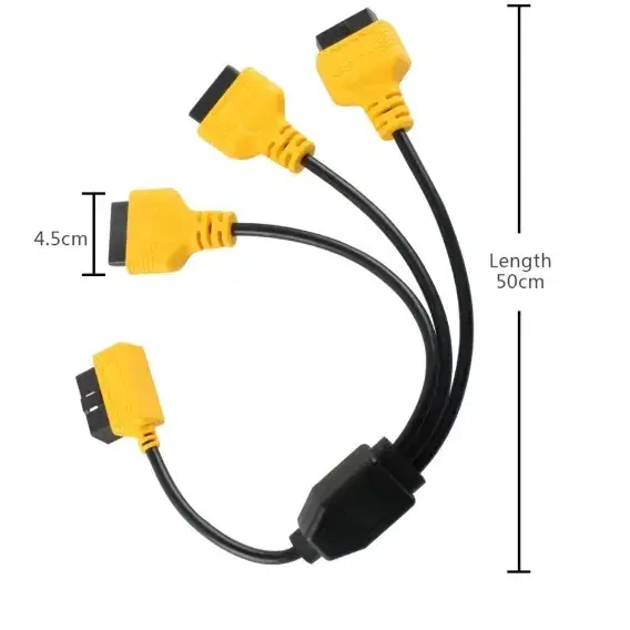 obd2 3구 분배선