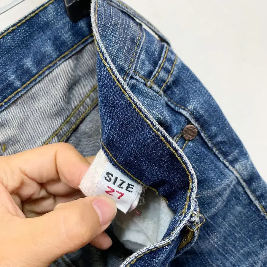 27인치/JUNDOL JEANS 일자청바지