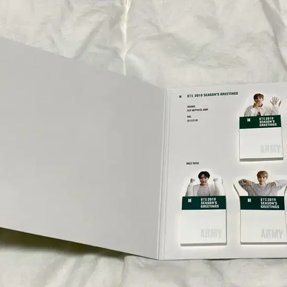 BTS 2019 시즌 그리팅 seasons greetings MD 분할