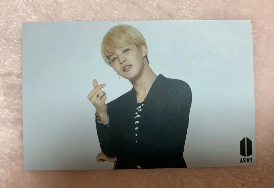 BTS jimin Mercator Booth Photocard