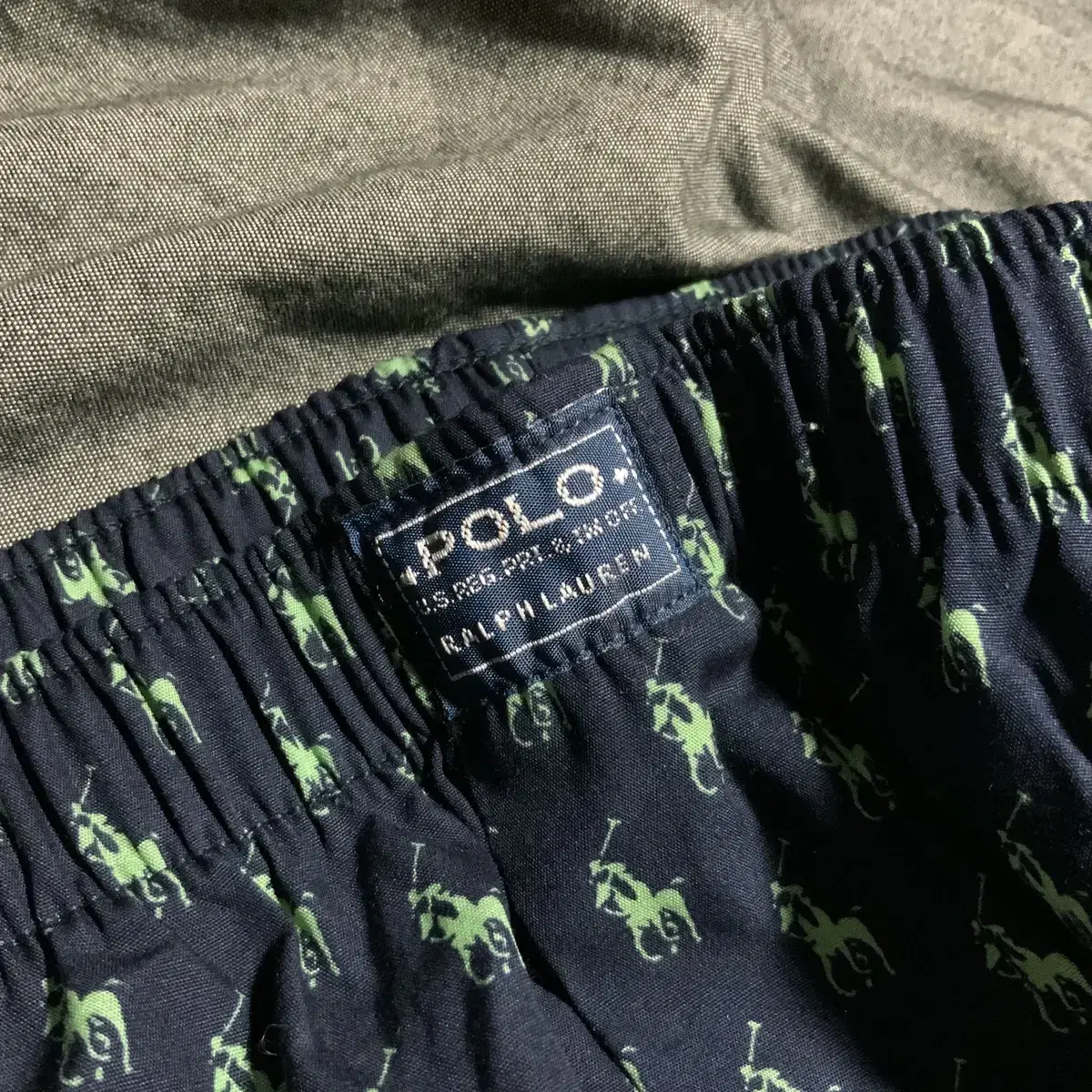 Polo RL Allover Pony Sleep Pants Sz XL