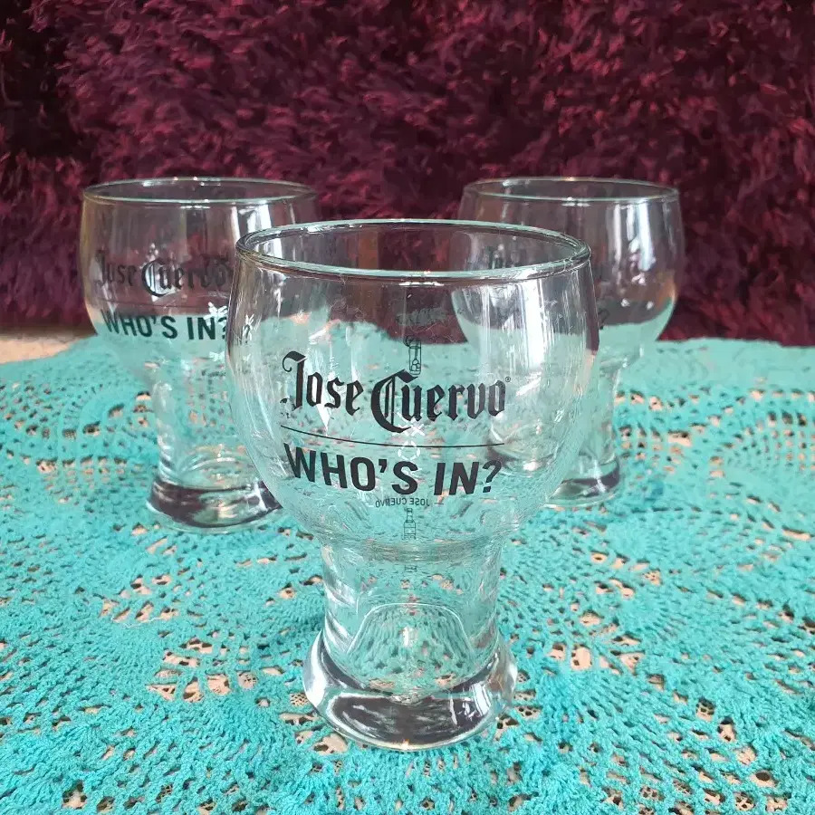 호세 쿠에르보(Jose Cuervo)  칵테일잔 5점