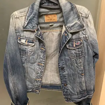 Hollister demin jacket sales